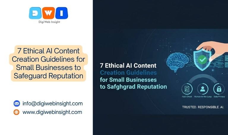 7 Ethical AI Content Creation Guidelines for Small Businesses to Safeguard Reputation