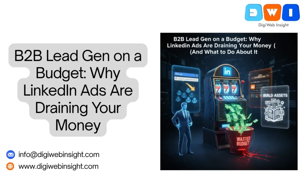 B2B Lead Gen on a Budget Why LinkedIn Ads Are Draining Your Money