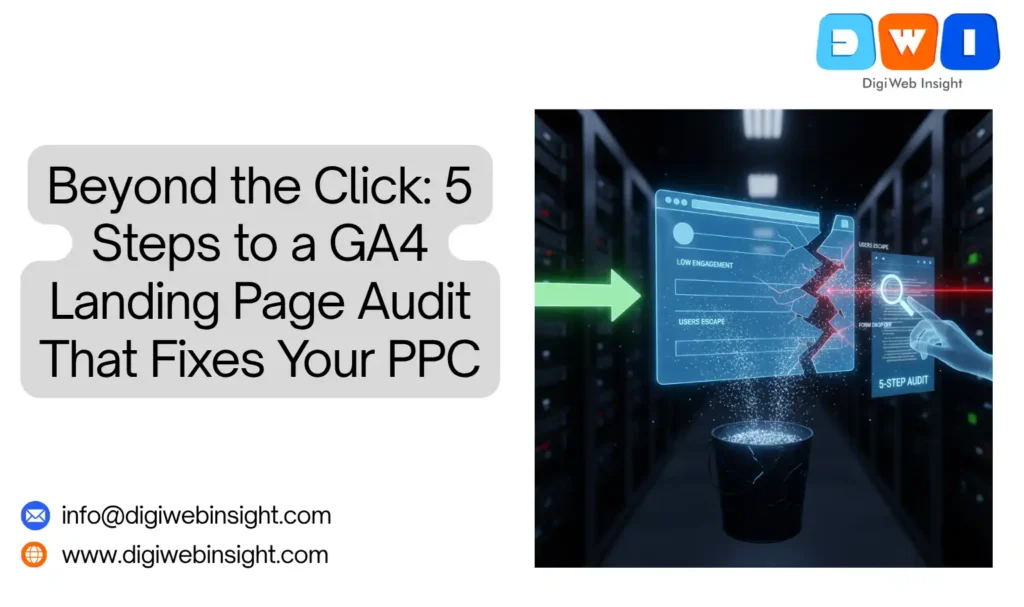 Beyond the Click 5 Steps to a GA4 Landing Page Audit That Fixes Your PPC