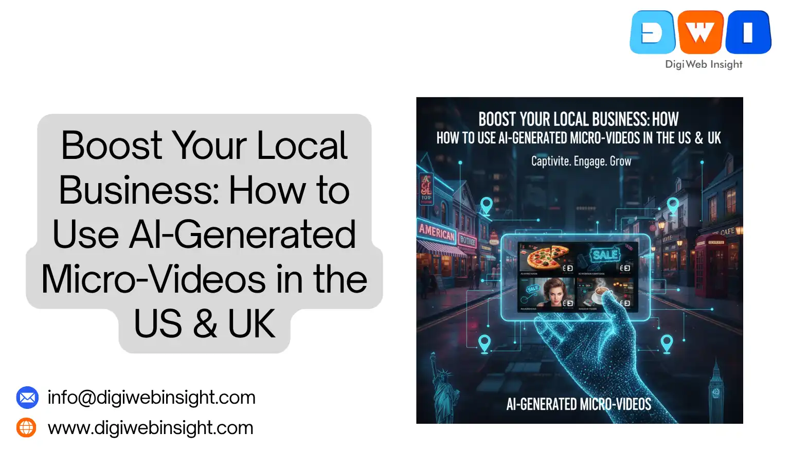 Boost Your Local Business: How to Use AI-Generated Micro-Videos in the US & UK