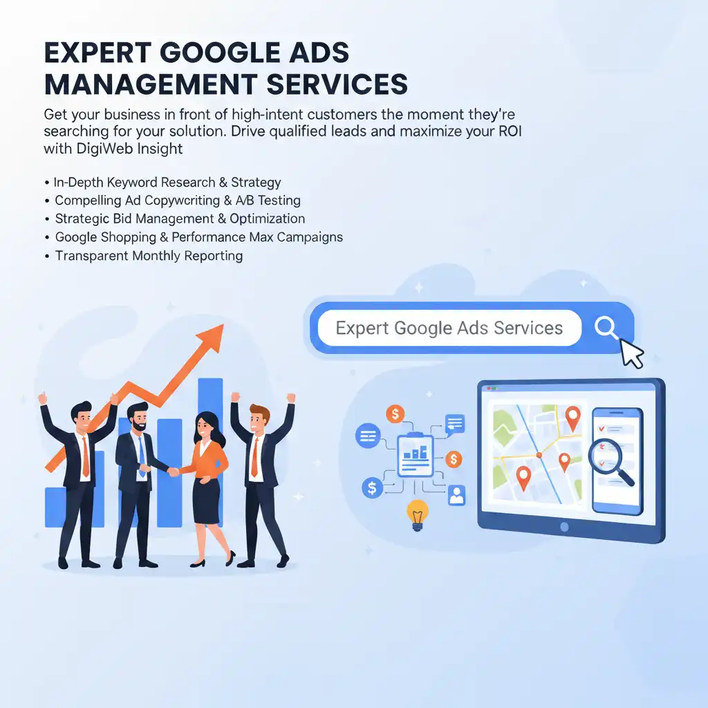 Expert Google Ads Services PPC Management Agency DigiWeb Insight