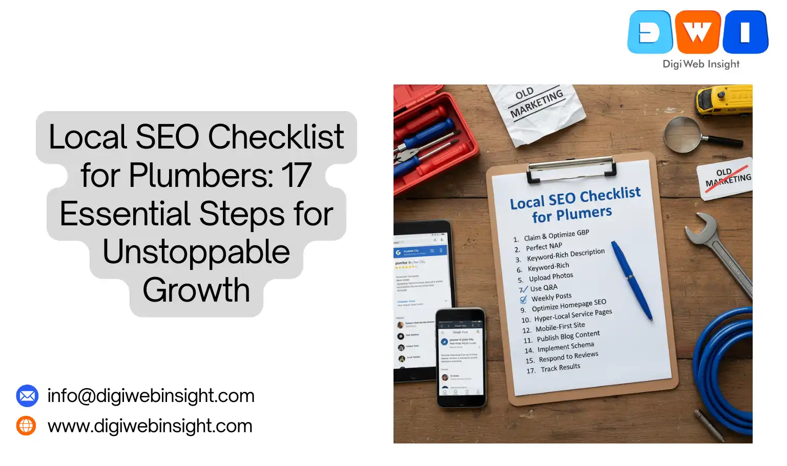 local seo checklist for plumbers