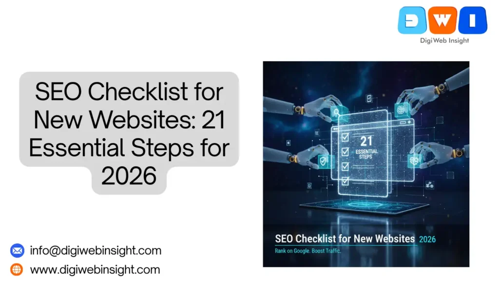 SEO Checklist for New Websites