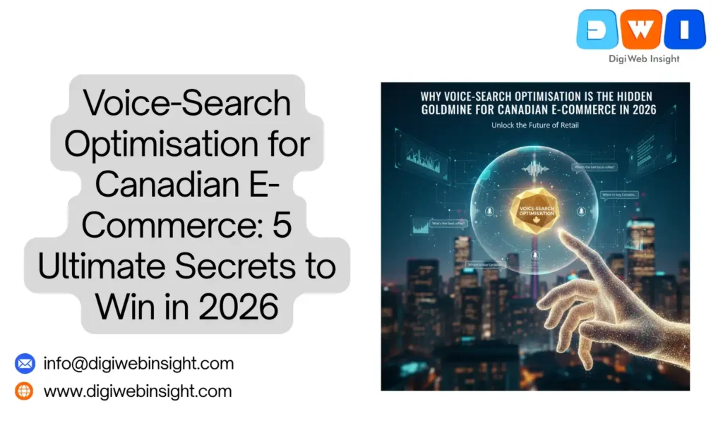 Voice-Search Optimisation for Canadian E-Commerce