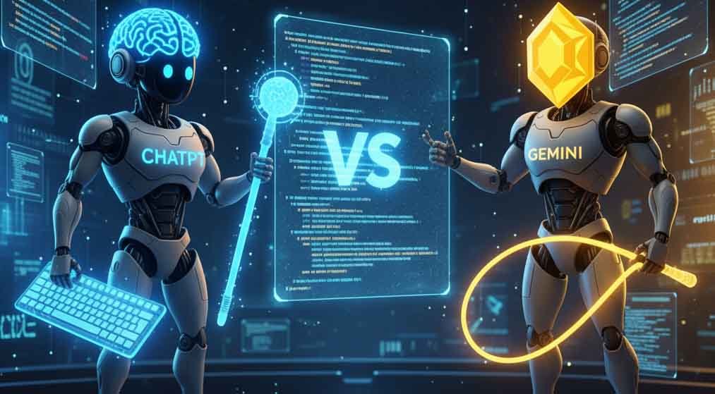 ChatGPT vs Gemini for coding tasks