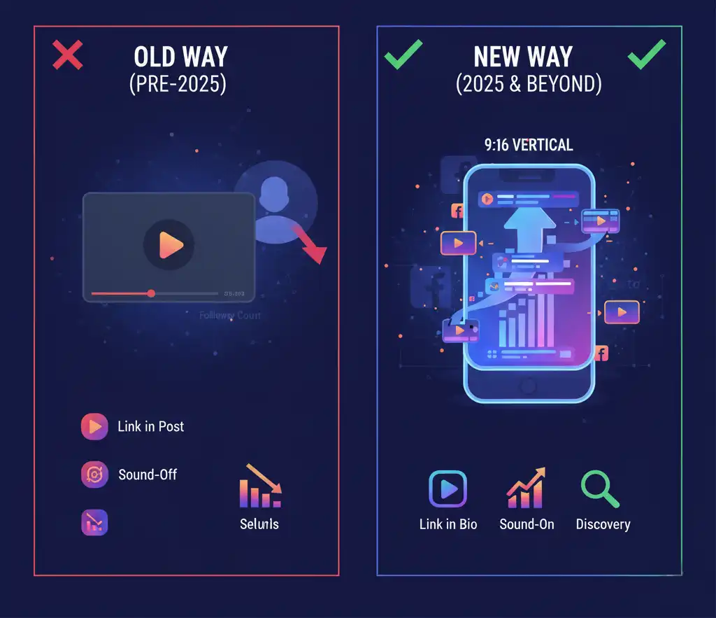 all facebook videos are becoming reels