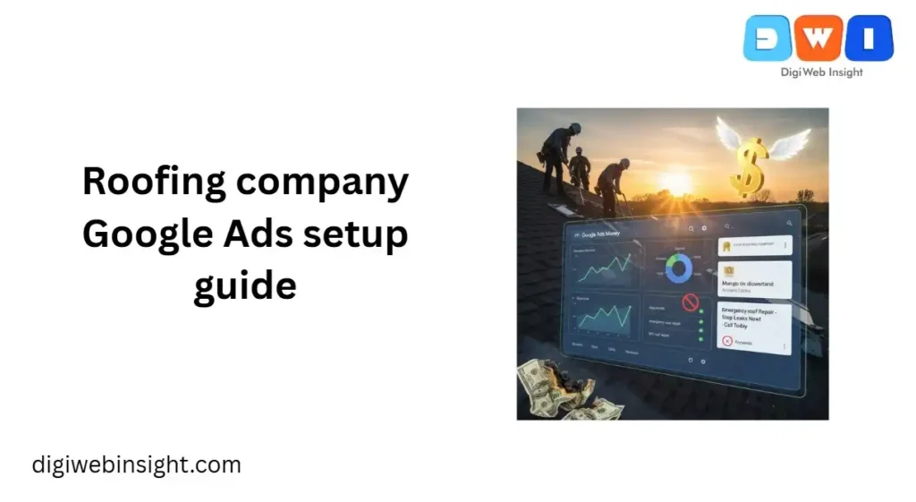 roofing company Google Ads setup