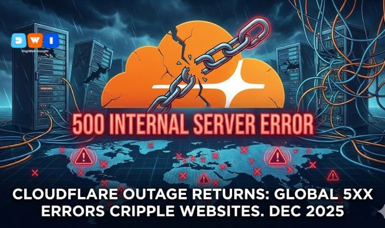 Cloudflare Outage Returns