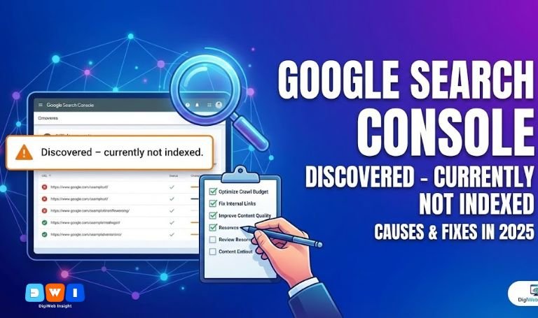 Google Search Console Discovered – Currently Not Indexed
