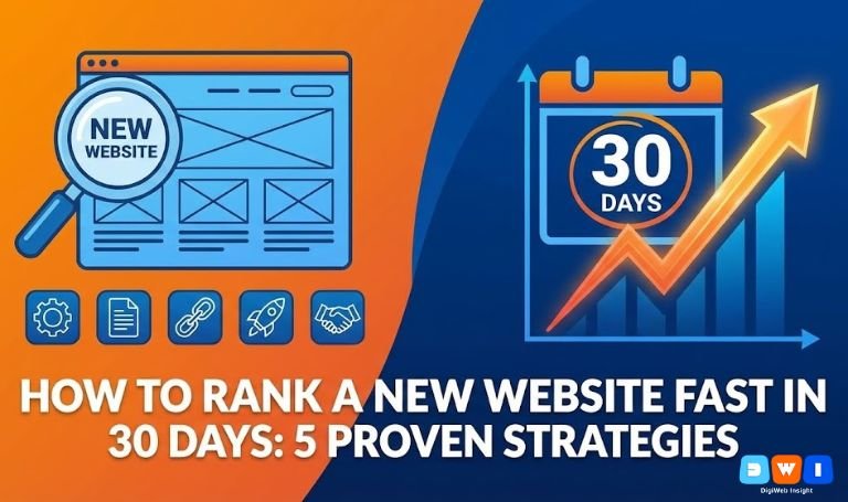How to Rank a New Website Fast in 30 Days