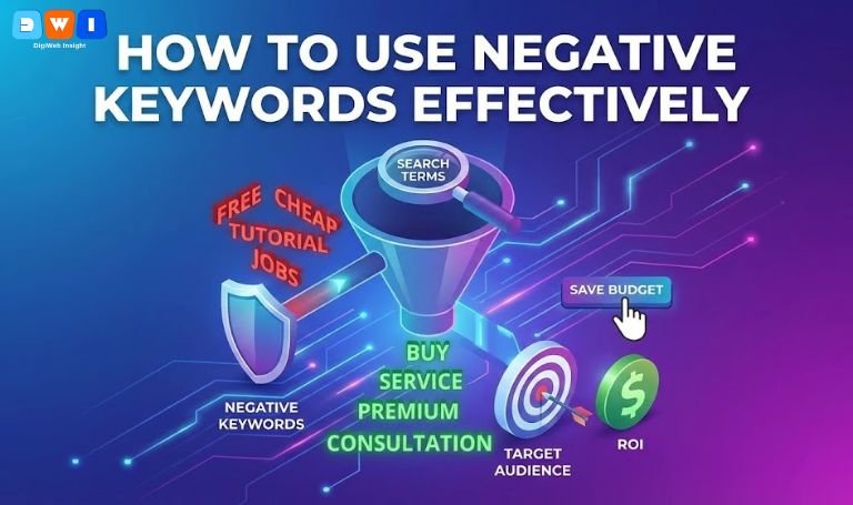 How to Use Negative Keywords Effectively