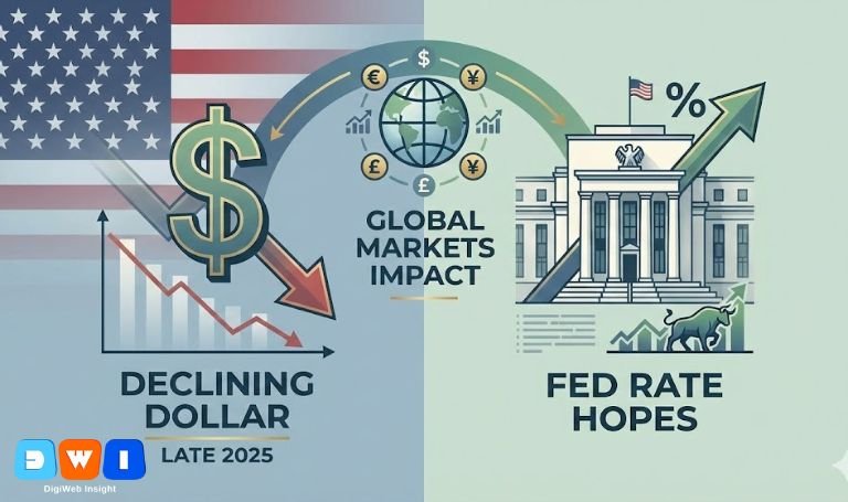 U.S. Economy Outlook Declining Dollar
